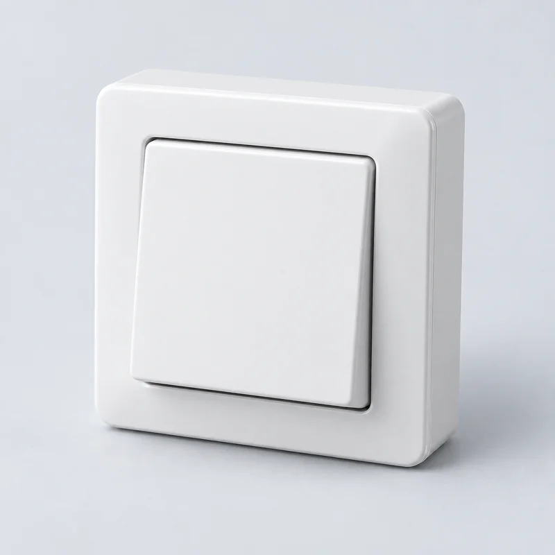 White modular switch