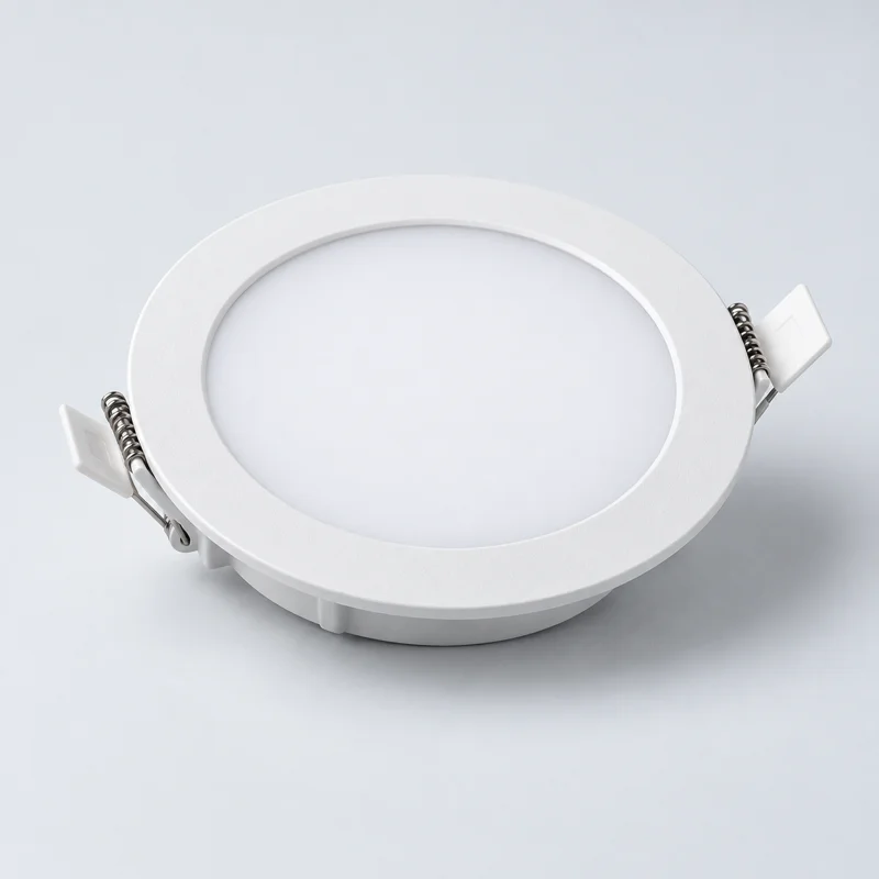 Round LED panel light